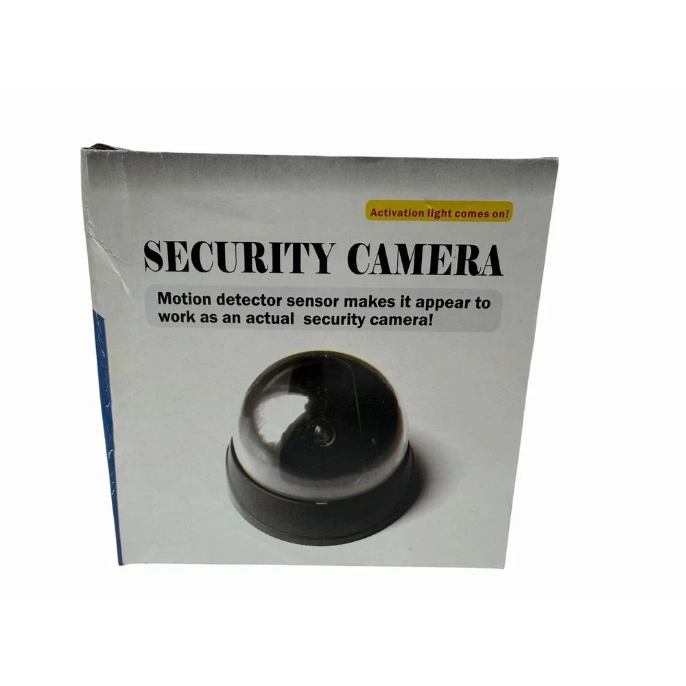 Lot of 5 Dummy Security Cameras Motion Sensor LED Light Dome Style New Open Box